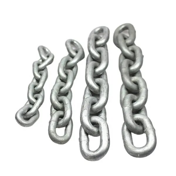 Chaînes en Acier Inoxydable (Inox 316L / Grade 50) pour Stations de Pompage et Eaux Marines
