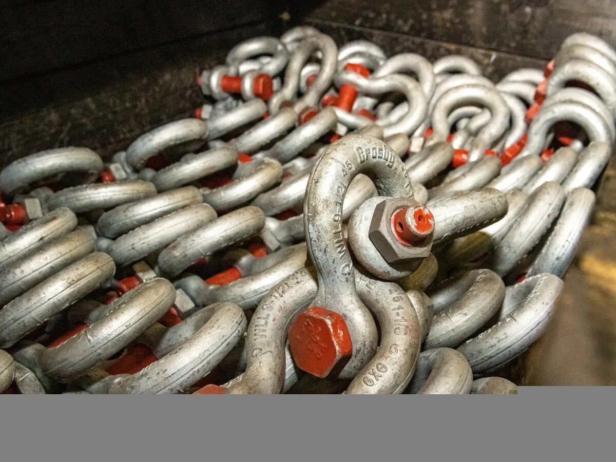 Manilles Droites à Axe Vissé (Screw Pin Dee Shackles) : Résistance Optimale en Traction Directe
