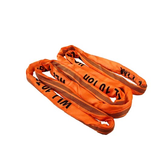 Sangles de Levage Plates en Polyester (Duplex Slings) : Code Couleur et Facteur de Sécurité 7:1