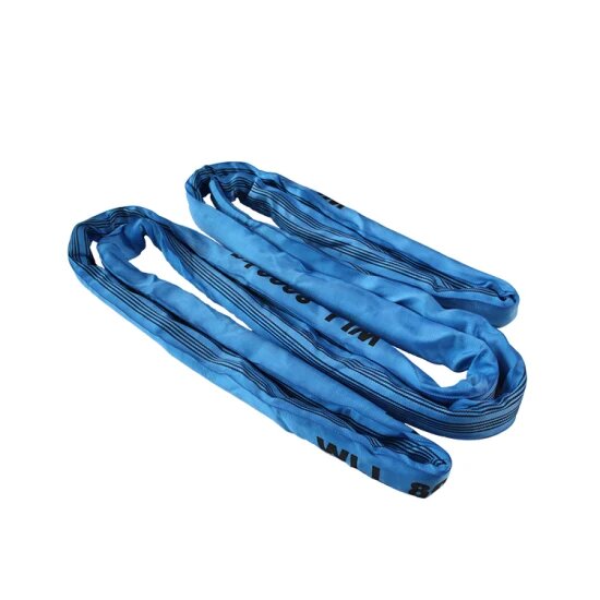 Sangles de Levage Plates en Polyester (Duplex Slings) : Code Couleur et Facteur de Sécurité 7:1